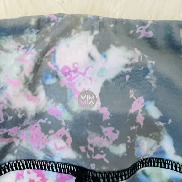 VIMMIA Watercolor printed athletic hi waist seamed athletic leggings size small - Picture 6 of 9